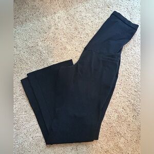 Black Size Petite S Motherhood professional straight leg pants